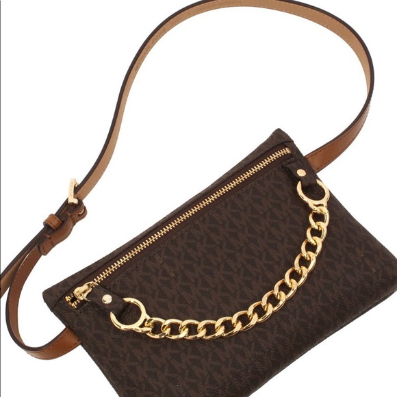NWT Michael Kor chain belt bag (Fanny) - Picture 2 of 5